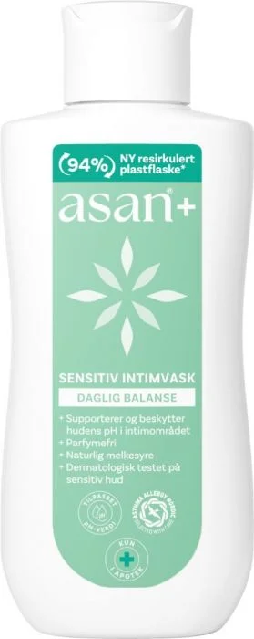 Asan+ sensitiv intimvask 200 ml v:3824053 Asan+ sensitiv intimvask 200 ml v:3824053