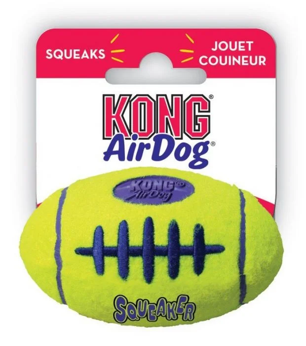 KONG AirDog Football Hundeleke Gul M v:3422581 KONG AirDog Football Hundeleke Gul M v:3422581