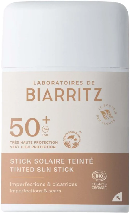 Laboratoires de Biarritz DERMO Suncare Tinted Suncsreen Stick SPF50+ 9 ml v:2710268 Laboratoires de Biarritz DERMO Suncare Tinted Suncsreen Stick SPF50+ 9 ml v:2710268