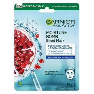 Garnier Moisture Bomb Super-Hydrating and Revitalizing Sheet Mask 28g v:9880407 Garnier Moisture Bomb Super-Hydrating and Revitalizing Sheet Mask 28g v:9880407