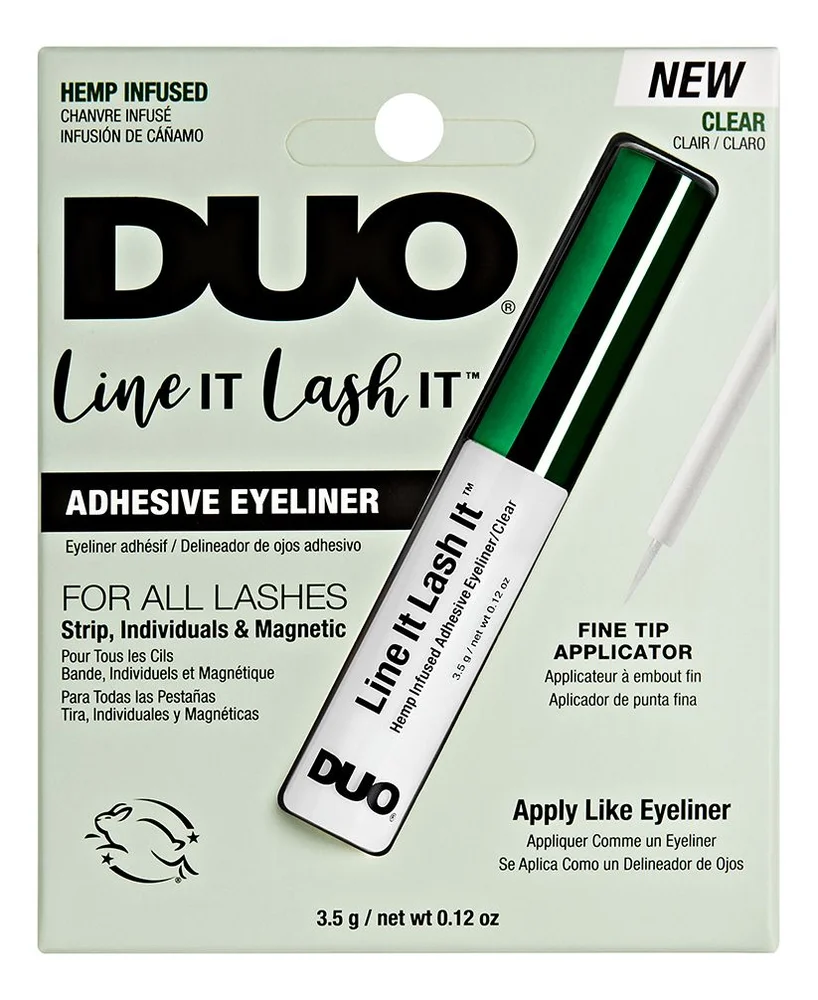 DUO Line It Lash It Hemp Infused Clear – 3,5 g. v:8153331 DUO Line It Lash It Hemp Infused Clear – 3,5 g. v:8153331
