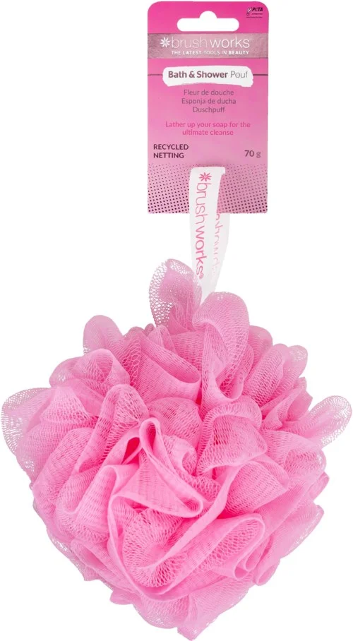 Brushworks Bath & Shower Pouf v:9529206