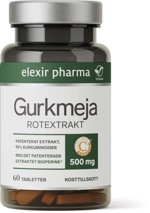 Elexir Pharma Gurkmeja 60 stk v:2383161 Elexir Pharma Gurkmeja 60 stk v:2383161