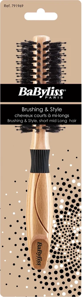 BaByliss Paris Accessories 791967 Brushing & Style Boar Bristle Brush 18mm v:6534025