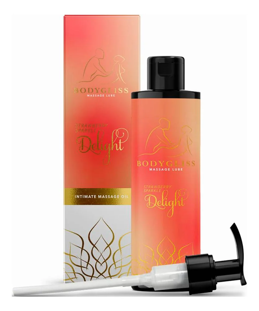 BodyGliss 2-i-1 Massasjeglid Strawberry & Champagne – 150 ml v:8577605 BodyGliss 2-i-1 Massasjeglid Strawberry & Champagne – 150 ml v:8577605