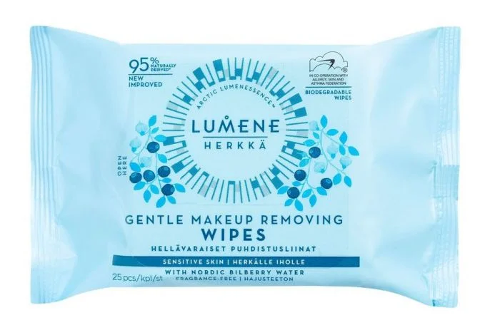 Lumene Herkkä Gentle Makeup Removing Wipes v:9626559
