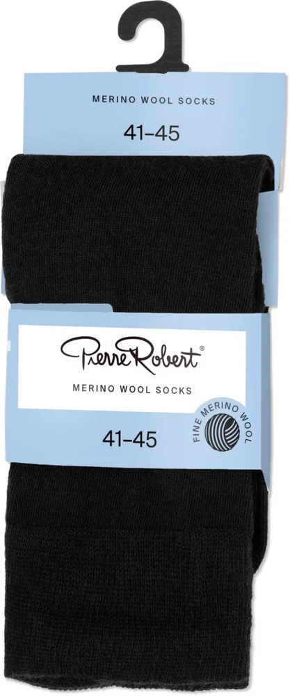 Pierre Robert Merino Wool Socks Black 41-45 v:8078327