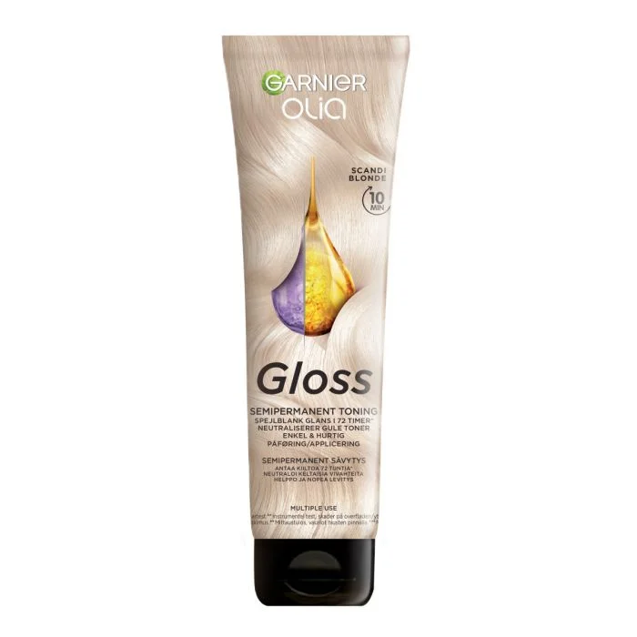 Garnier Olia Gloss Scandi Blonde Semi-Permanent Toning 150 ml v:2412249 Garnier Olia Gloss Scandi Blonde Semi-Permanent Toning 150 ml v:2412249