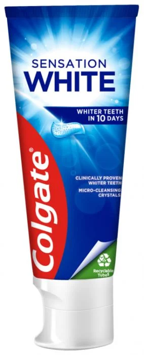 Colgate Sensation White Tannkrem 75ml v:7996236 Colgate Sensation White Tannkrem 75ml v:7996236