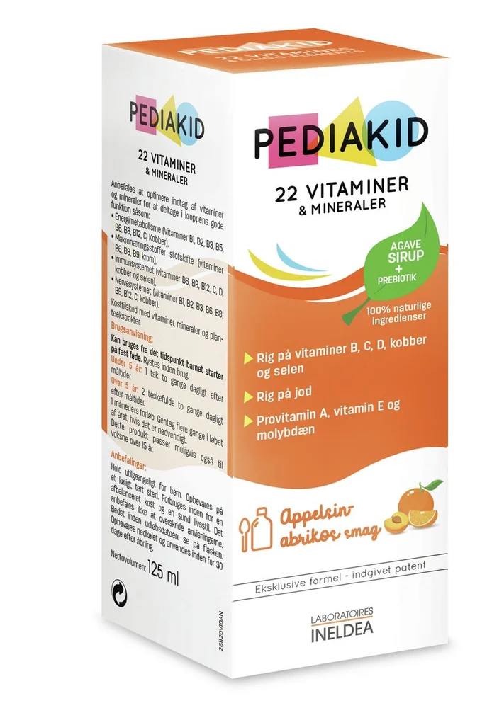 Pediakid 22 Vitamins & Minerals - 125 ml v:4406899
