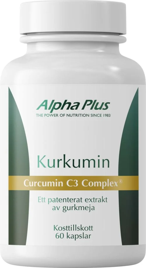 Alpha Plus Kurkumin 60 stk v:9644579 Alpha Plus Kurkumin 60 stk v:9644579