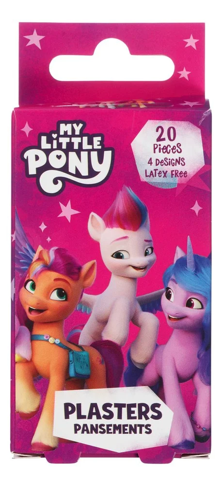 Jellyworks My Little Pony Plasters – 20 stk. v:9458020 Jellyworks My Little Pony Plasters – 20 stk. v:9458020