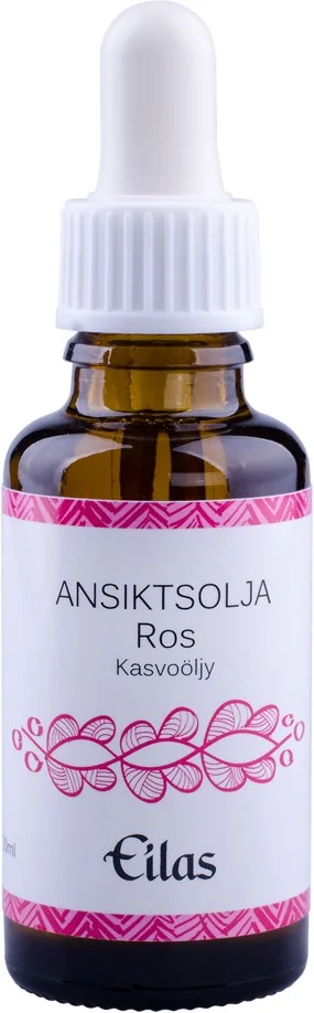 Eilas Naturkosmetik Ansiktsolja Ros 30 ml v:3075149
