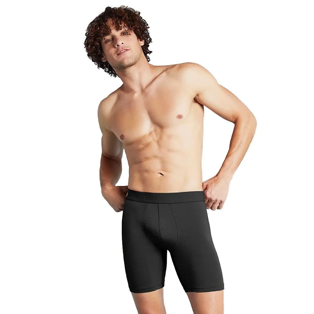 Boody Everyday Long Boxers Black – 1 stk v:7411830 Boody Everyday Long Boxers Black – 1 stk v:7411830