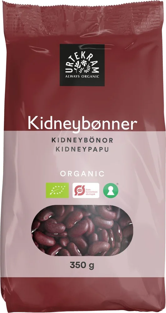 Urtekram Food Røde Kidneybønner Ø – 350 g v:4101114