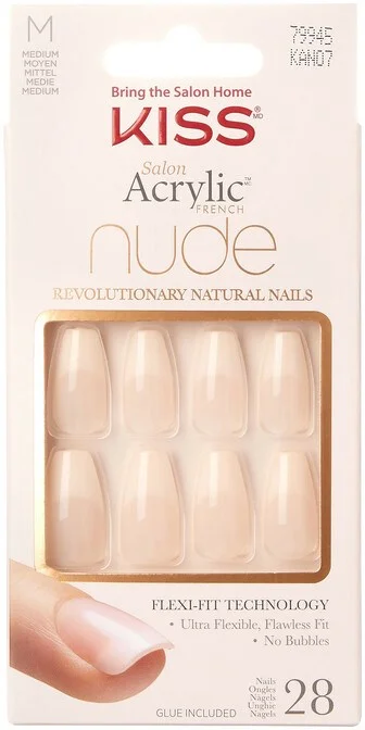 Kiss Salon Acrylic French Nude Revolutionary Natural Nails Medium Lelani v:7255514 Kiss Salon Acrylic French Nude Revolutionary Natural Nails Medium Lelani v:7255514