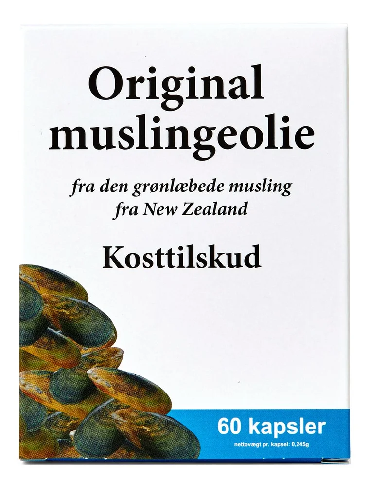 Muslingolje original – 60 kap. v:6483519 Muslingolje original – 60 kap. v:6483519