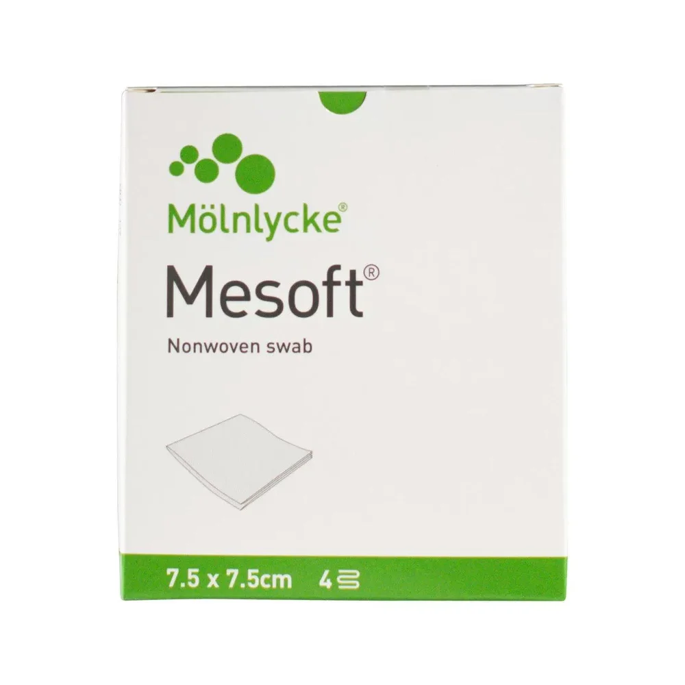 Mesoft steril kompress 7,5×7,5 cm – 20 stk v:4413387