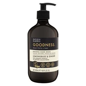 Baylis & Harding Goodness Lemongrass & Ginger Hand Wash 500ml v:8691268 Baylis & Harding Goodness Lemongrass & Ginger Hand Wash 500ml v:8691268