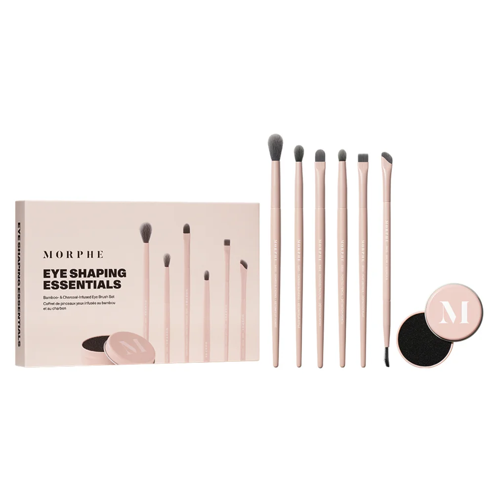 Shaping Essentials Bamboo & Charcoal Infused Eye Brush Set - Morphe v:2941375