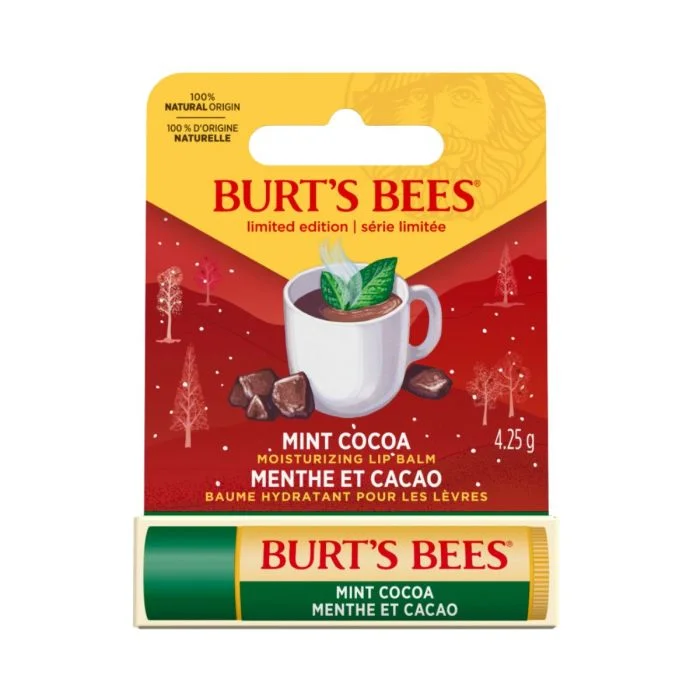 Burts Bees Lip Balm Mint Cocoa Blister v:7958069 Burts Bees Lip Balm Mint Cocoa Blister v:7958069