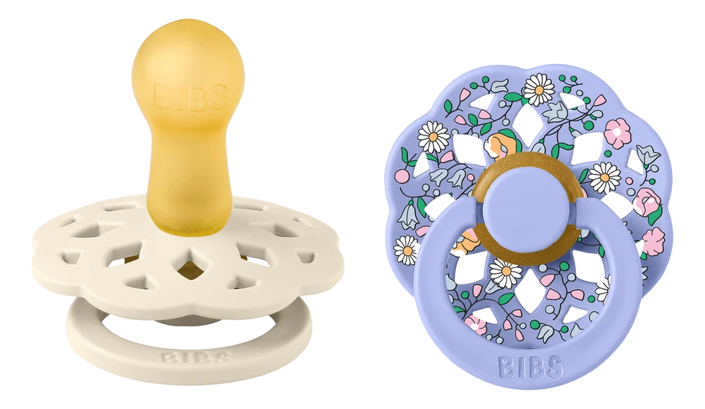 BIBS x Liberty Boheme Latex Chloe Meadow Str. 2 Ivory Mix – 2 stk. v:6451355 BIBS x Liberty Boheme Latex Chloe Meadow Str. 2 Ivory Mix – 2 stk. v:6451355