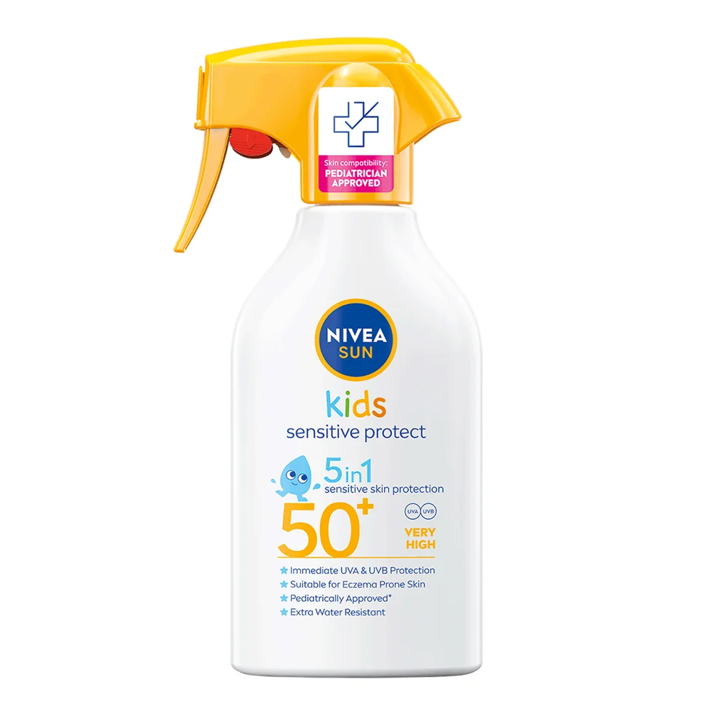 Nivea Sun Kids Trigger Spray SPF50 - Høy solbeskyttelse v:8749092