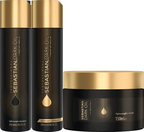 Sebastian Professional Dark Oil Lightweight Hair Trio v:2527815