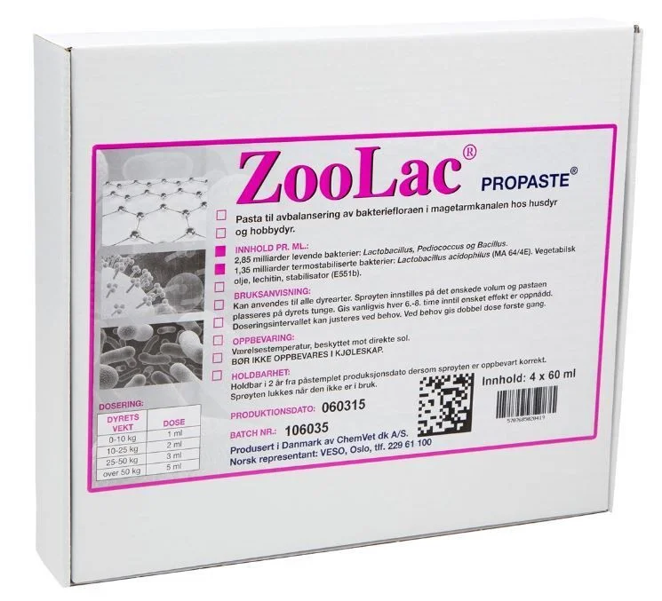 Zoolac Propaste pasta – 4×60 ml. v:3100055 Zoolac Propaste pasta – 4×60 ml. v:3100055