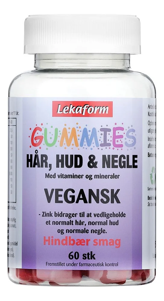 Lekaform Gummies Hår, Hud & Negler – 60 stk. v:4534359 Lekaform Gummies Hår, Hud & Negler – 60 stk. v:4534359