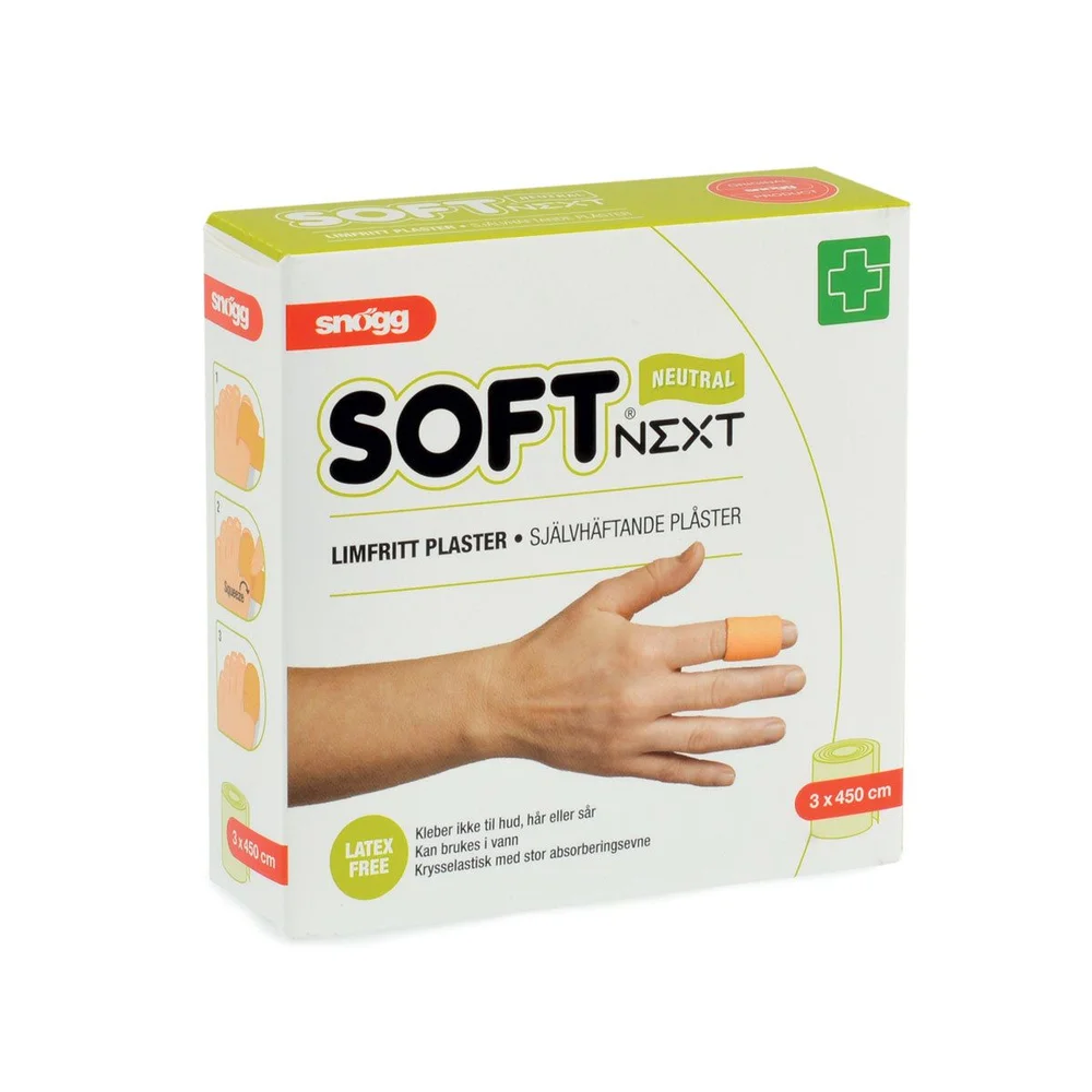 Snøgg SOFT Next plaster 3 x 450 cm v:6663604 Snøgg SOFT Next plaster 3 x 450 cm v:6663604
