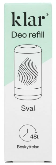 Klar Deo Refill Sval 45ml v:8714747