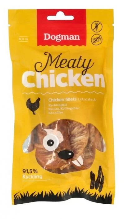 Dogman Chicken fillets 80g v:6454933 Dogman Chicken fillets 80g v:6454933
