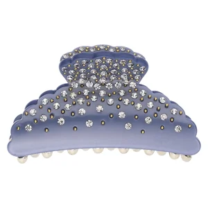 DARK Crystal Hair Claw Large Steel Blue v:5929711