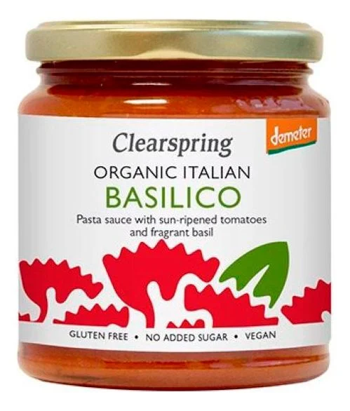 Clearspring Pastasaus Basilikum Ø – 300 g. v:2757739 Clearspring Pastasaus Basilikum Ø – 300 g. v:2757739