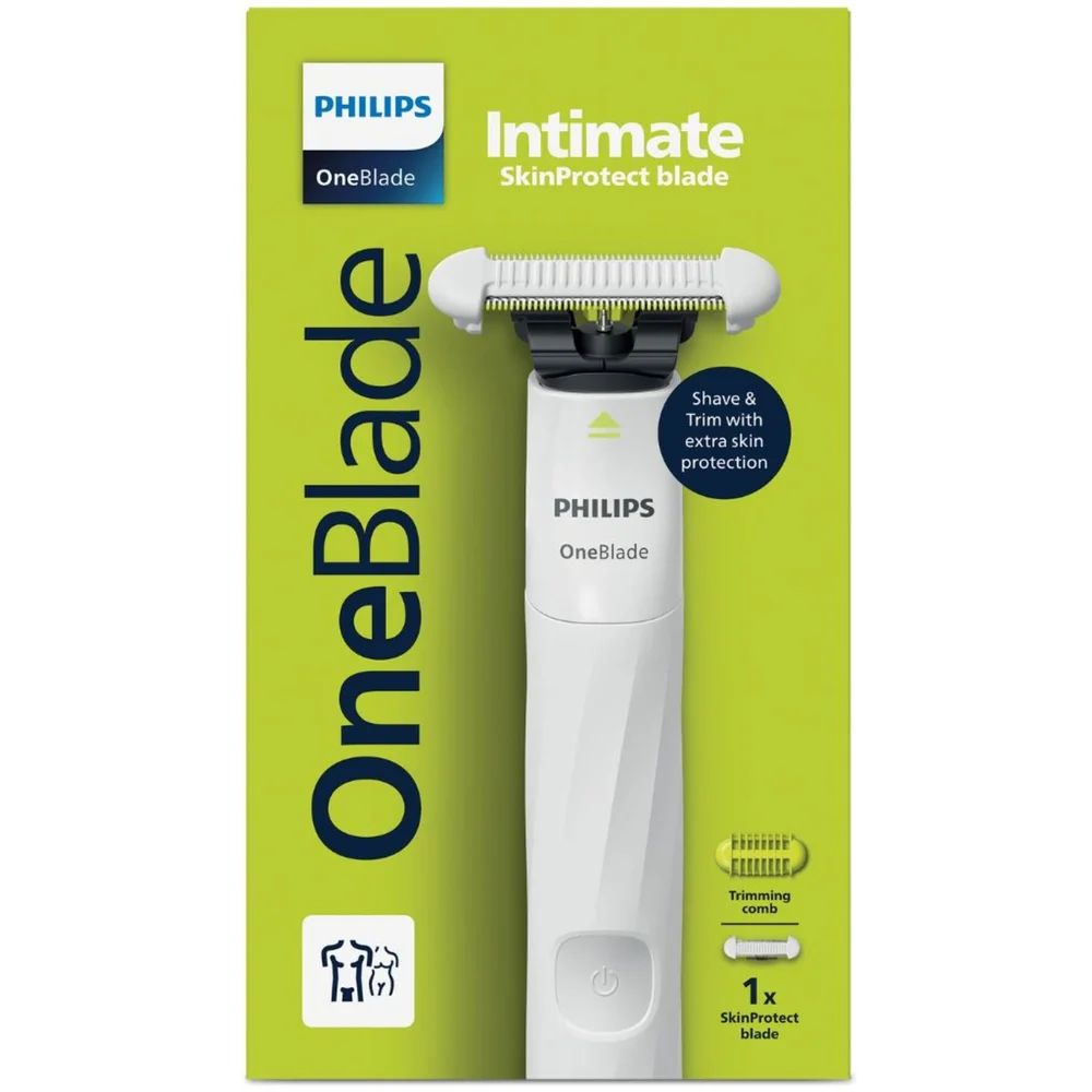 OneBlade Intimate Hvid – Philips v:1740228 OneBlade Intimate Hvid – Philips v:1740228