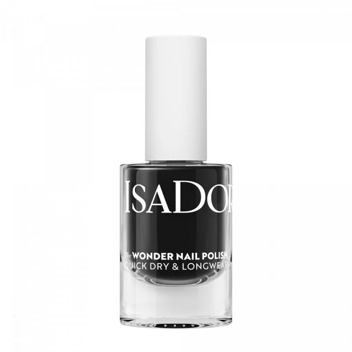 ISADORA The Wonder Nail Polish Quick dry & Longwear 139 Black Lacquer 5ML v:6701959