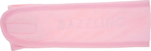 Dazzling Beauty Head Band With Dazzling Logo Pink v:9966533