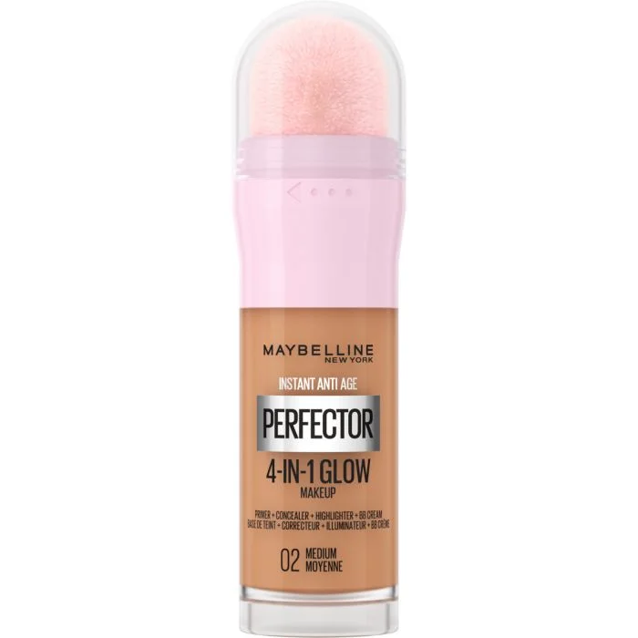 Maybelline New York Instant Perfector 4-in-1 Glow Makeup Foundation 02 Medium 20 ml v:6058990