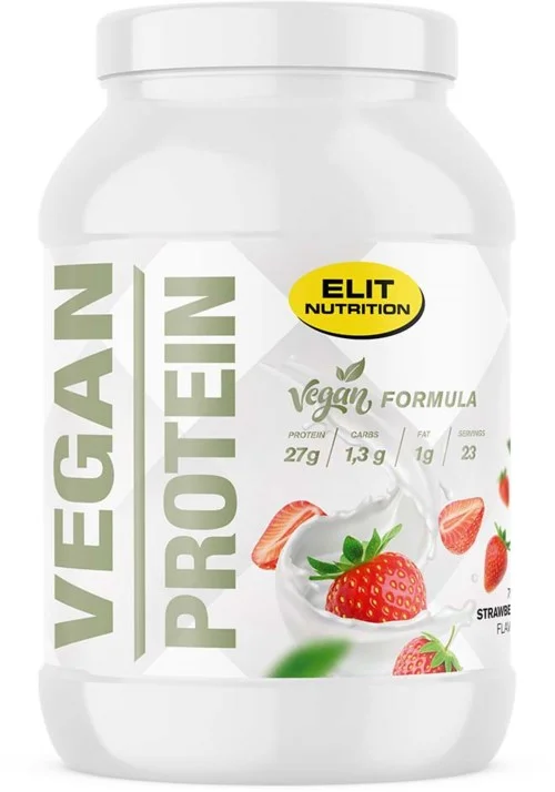 Elit Nutrition ELIT Vegan Protein Strawberry 750 g v:2176650 Elit Nutrition ELIT Vegan Protein Strawberry 750 g v:2176650