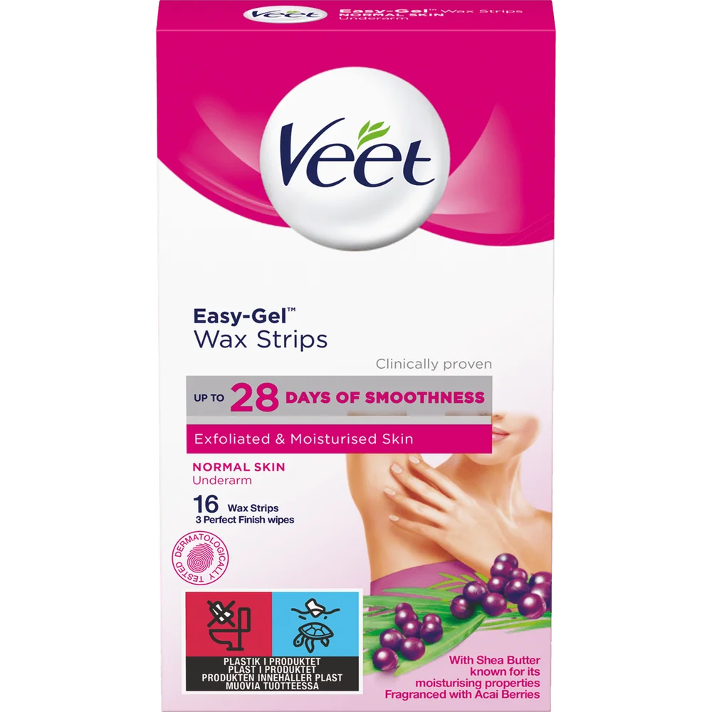 Veet Wax Strips til armhulen – 16 stk. v:5859552 Veet Wax Strips til armhulen – 16 stk. v:5859552