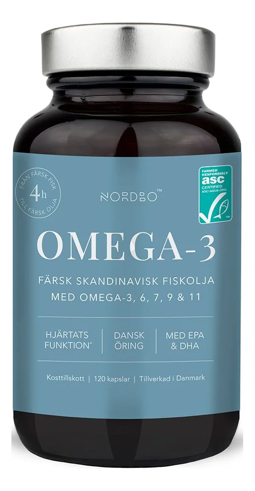 NORDBO Omega-3 - 120 kaps. v:9833718