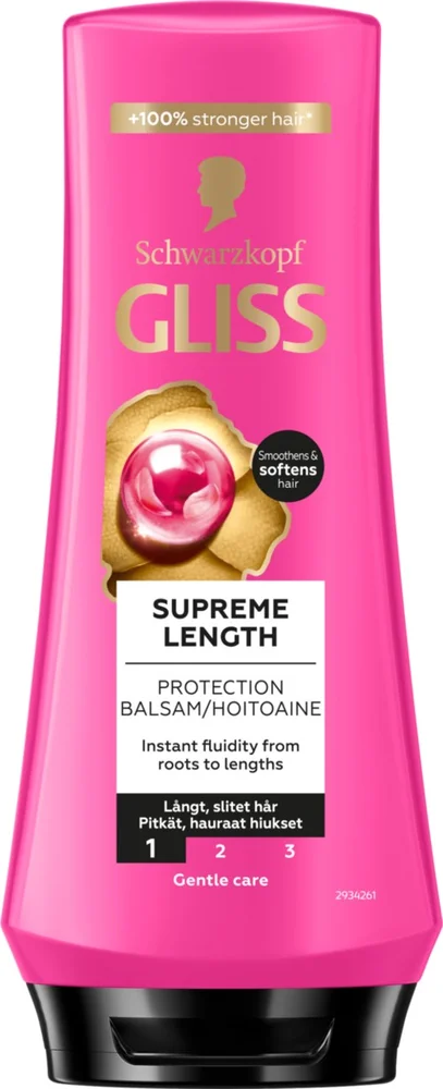 Schwarzkopf Gliss Protection Conditioner Supreme Length 200 ml v:7891289 Schwarzkopf Gliss Protection Conditioner Supreme Length 200 ml v:7891289