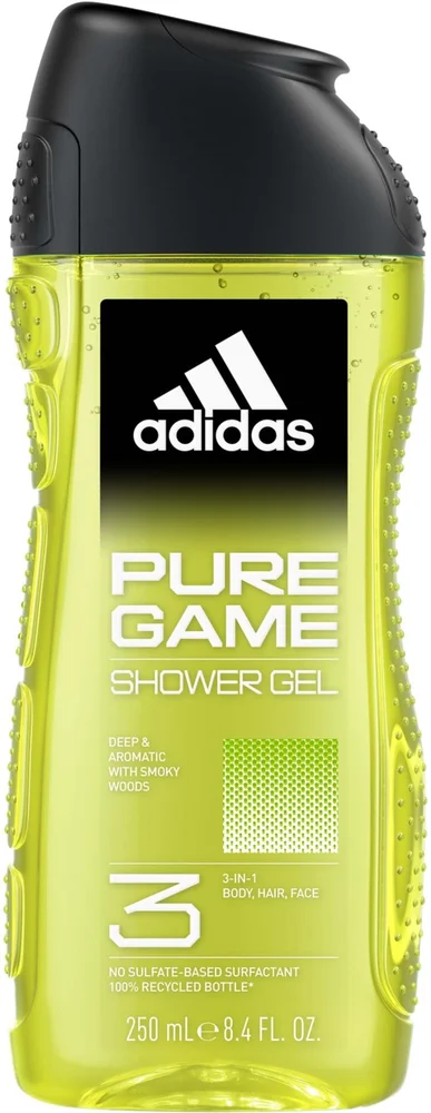 Adidas Pure Game Shower Gel For Men 250 ml v:2244349 Adidas Pure Game Shower Gel For Men 250 ml v:2244349