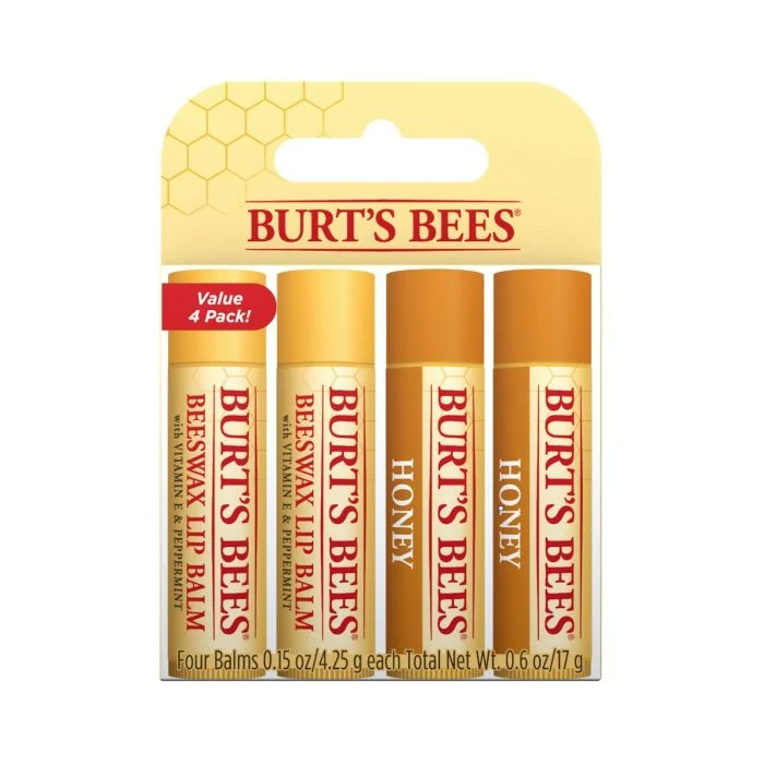 Burt´s Bees Beeswax & Honey Lip Balm Quad Pack 4×4,25 g v:7035299 Burt´s Bees Beeswax & Honey Lip Balm Quad Pack 4×4,25 g v:7035299