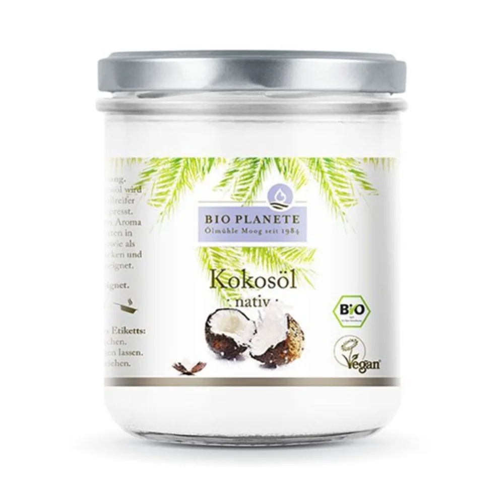 Bio Planete Kokosolje kaldpresset jomfruolje – 400 ml. v:5191100 Bio Planete Kokosolje kaldpresset jomfruolje – 400 ml. v:5191100
