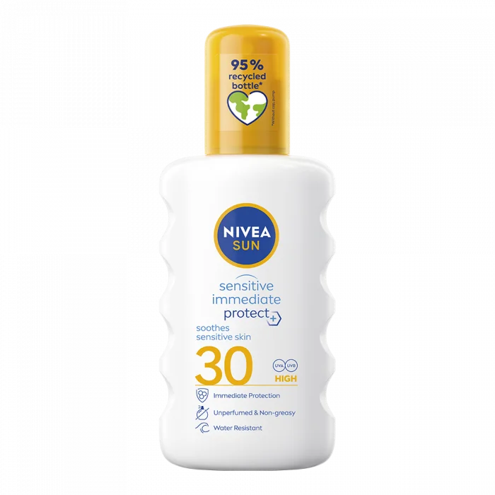 NIVEA Sun Sensitive Immediate Protect Soothing Spray SPF 30 200 ml v:7578717 NIVEA Sun Sensitive Immediate Protect Soothing Spray SPF 30 200 ml v:7578717