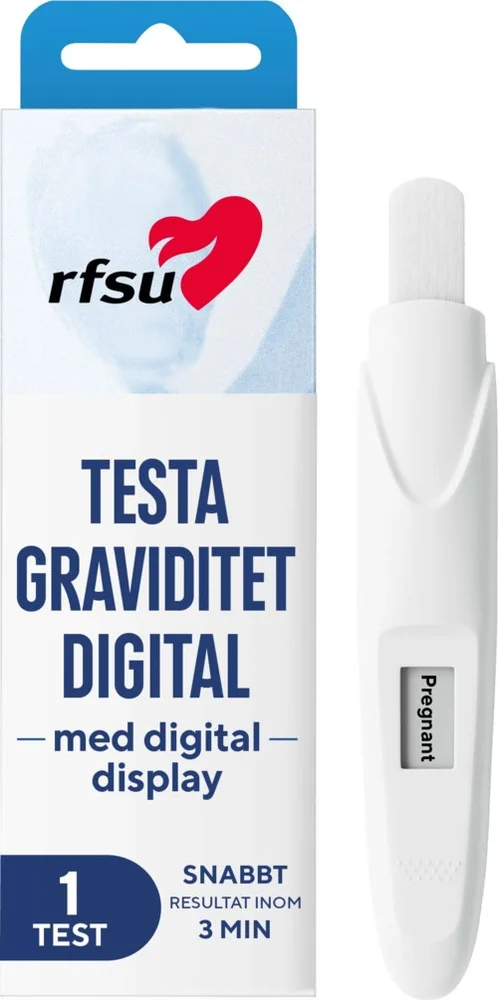 RFSU Graviditetstest Digital 1 stk v:8364465 RFSU Graviditetstest Digital 1 stk v:8364465