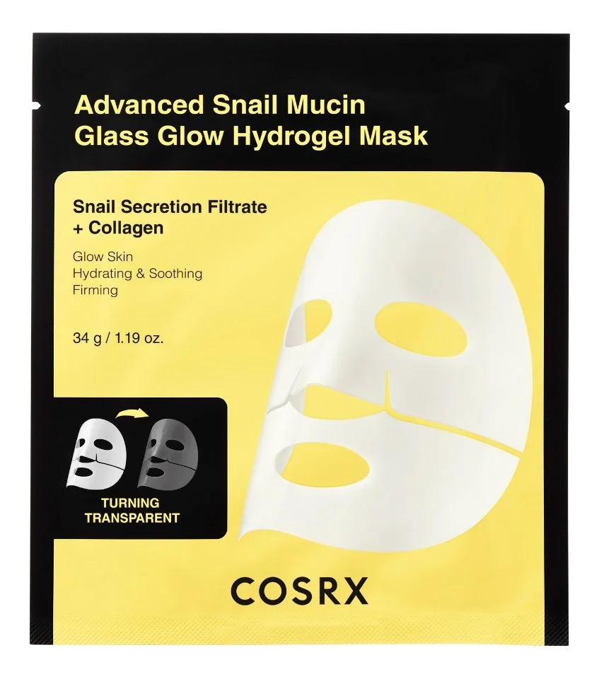 COSRX Advanced Snail Mucin Glass Glow Hydrogel Mask - 1 stk. v:4306835