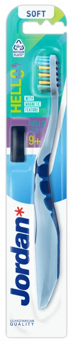Jordan Hello Smile tannbørste junior soft 1 stk v:7137845 Jordan Hello Smile tannbørste junior soft 1 stk v:7137845
